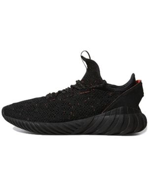 adidas originals tubular doom sock primeknit trainers in grey