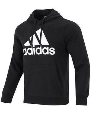 adidas Bl Fl Hd Large Logo Kangaroo Pouch - Black