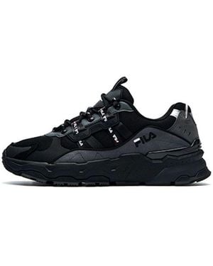 Fila Fashion Trainers Low Running Shoes - Black