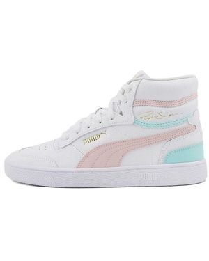 PUMA Ralph Sampson Mid K Mid-Top Trainers - White