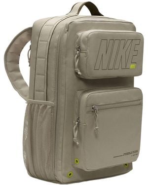 Nike Utility Speed Graphic Training Backpack 'Rough' - Grey
