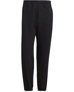 adidas Originals Version Series Solid Color Casual Sports Long Pants - Black