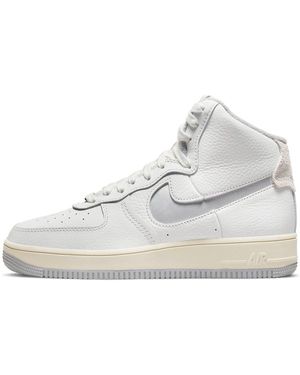 Nike (Wmns) Air Force 1 High Sculpt Light Smoke' - White