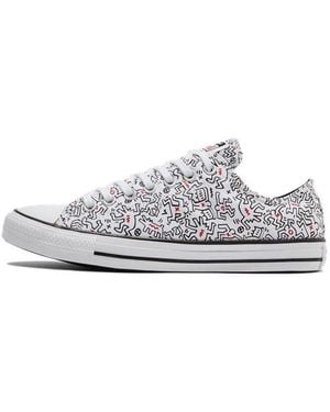 Converse Keith Haring X Chuck Taylor All Star Low 'Dancing Figures Allover Print' - White