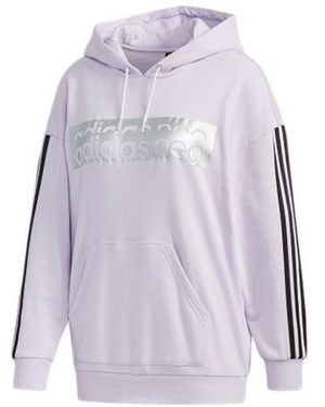 adidas (Wmns) Neo Casual Sports Pullover - Purple