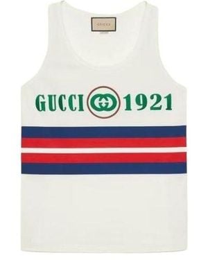 Gucci (Wmns) Cotton Tank Top - Red
