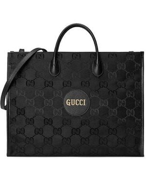 Gucci Off The Grid Otg Environmental Friendly Series Logo Large Capacity - Black