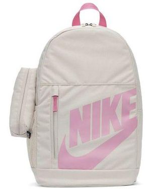 Nike (Wmns) Elemental Logo Jk Logo 'Whitepink' - Grey