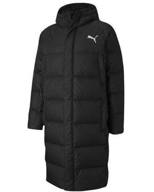 PUMA Long Oversized Down Jacket - Black