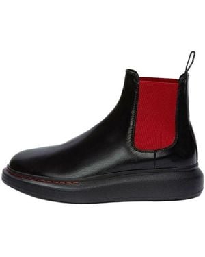 McQueen Hybrid Chelsea Boot - Black