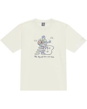 New Balance X Pk Guitar Graphic T-Shirt 'Ivory' - White