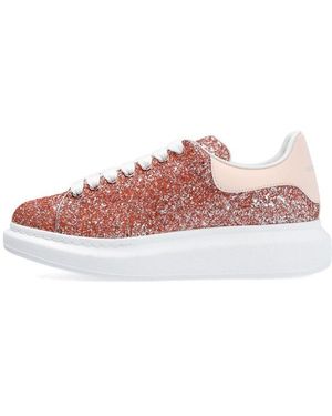 McQueen (Wmns) Oversized Glitter Trainer - Pink
