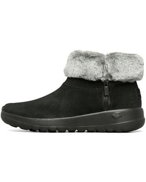 Skechers (Wmns) On-The-Go Joy Snow Boots Fur - Black