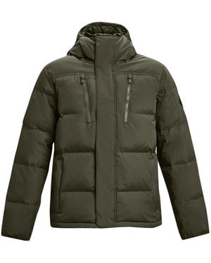 Under Armour Coldgear Infrared Fleece Down Jacket - Green