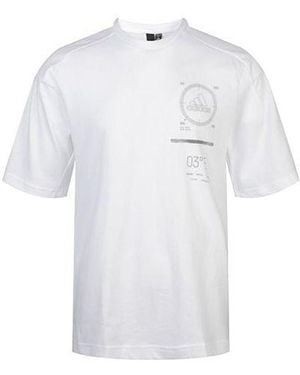 adidas M Tee Ref Sports Short Sleeve - White