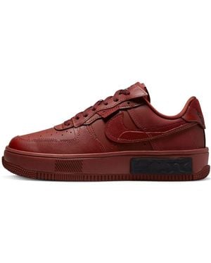 Nike (Wmns) Air Force 1 Low Fontanka 'Burnt Sunrise' - Red