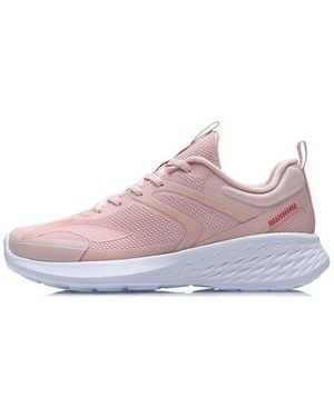 Li-ning (Wmns) Lightweight Running Shoes - Purple