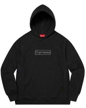Supreme Box Logo Hooded Sweatshirt Sup-Fw21-353 - Black