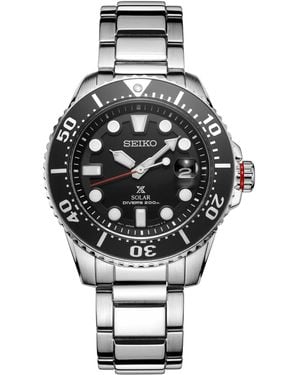 Seiko 200M Casual Warrior Solar Energy Watch - Metallic