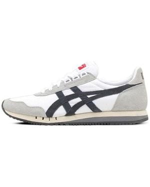 Onitsuka Tiger Dualio Low Top Non-slip Lightweight Athleisure Casual Sports Shoes - Blue