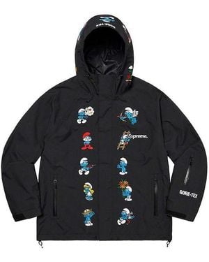 Supreme X Smurfs Gore-Tex Shell Jacket - Black