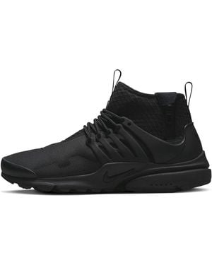Nike Air Presto Mid Utility 'Triple' - Black