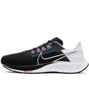 Nike Air Zoom Pegasus 38 Metallic' - Black