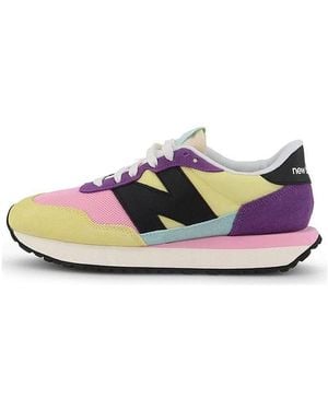 New Balance (Wmns) 237 'Lemon Sour Grape' - Blue