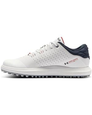 Under Armour Draw Sport Spikeless Running Shoes Wide E - White
