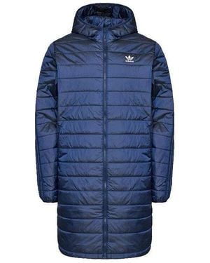 adidas Originals Long Down Jacket - Blue