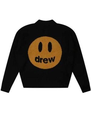 Drew House Mascot Funnel Neck Jumpers - Black