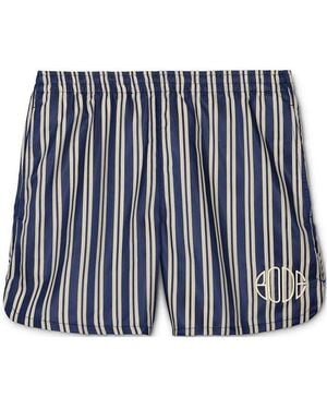 Nike X Bode Scrimmage Shorts 'Ecru Deep Royal' - Blue