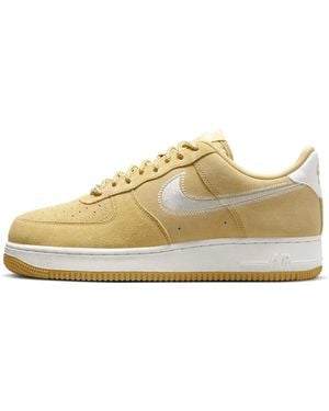 Nike Air Force 1 Low '07 Lv8 'Buff Sail Embroidered Swoosh' - Natural