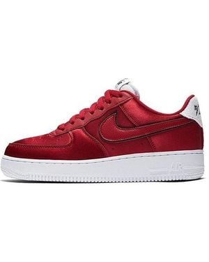Nike (Wmns) Air Force 1 '07 Se Velvet' - Red