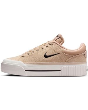 Nike (Wmns) Court Legacy Lift 'Hemp Sail' - Natural