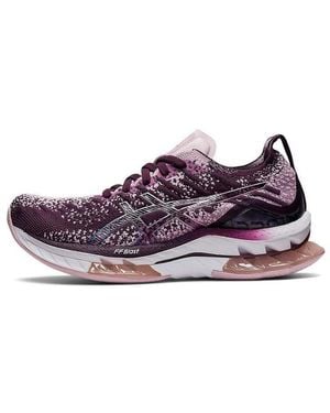 Asics (Wmns) Kinsei Blast 'Deep Plum Barely Rose' - Purple