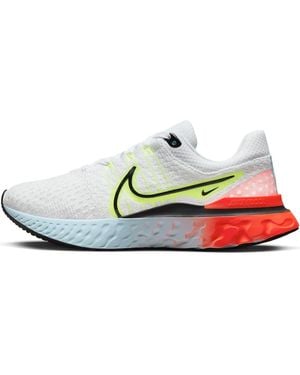 Nike (Wmns) React Infinity Run Flyknit 3 Volt' - White