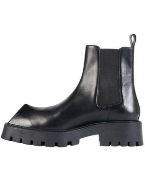 Balenciaga Rhino 20Mm Boots Smooth Calfskin' - Black