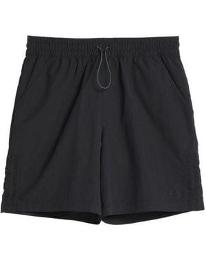 adidas Solid Colour Loose Casual Shorts - Black