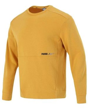 PUMA Crew Jumper - Yellow