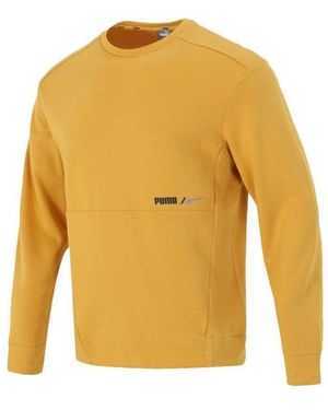 PUMA Crew Jumper - Yellow