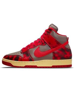 Nike Dunk High 1985 'Acid Wash' - Red