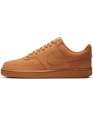 Nike Court Vision Low 'Flax Twine' - Brown