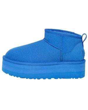UGG (Wmns) Classic Ultra Mini Platform 'Big Sky' - Blue