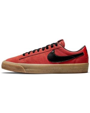 Nike Zoom Blazer Low Pro Gt Sb 'Cinnabar Gum' - Red