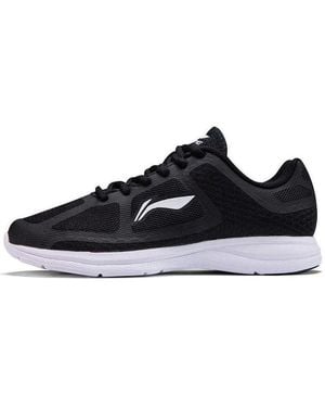 Li-ning (Wmns) Casual Light Weight Running Shoes - Black
