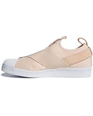 adidas (Wmns) Superstar Slip On 'Linen' - Pink