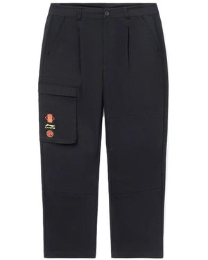 Li-ning Rijindoujin Graphic Straight Trousers - Blue