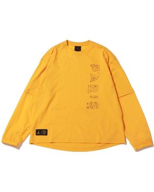 Nike Long Sleeve Top X Psg - Yellow