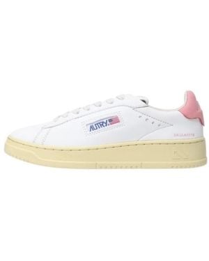 Autry (Wmns) Dallas Low Nubuck Goatskin Adlw-Ng04 - White
